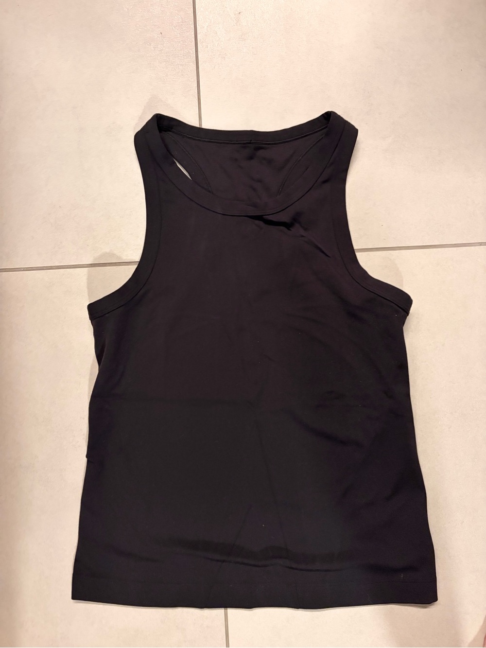 lululemon athletica Black Racerback Tank Top - Women's Athletic Layer